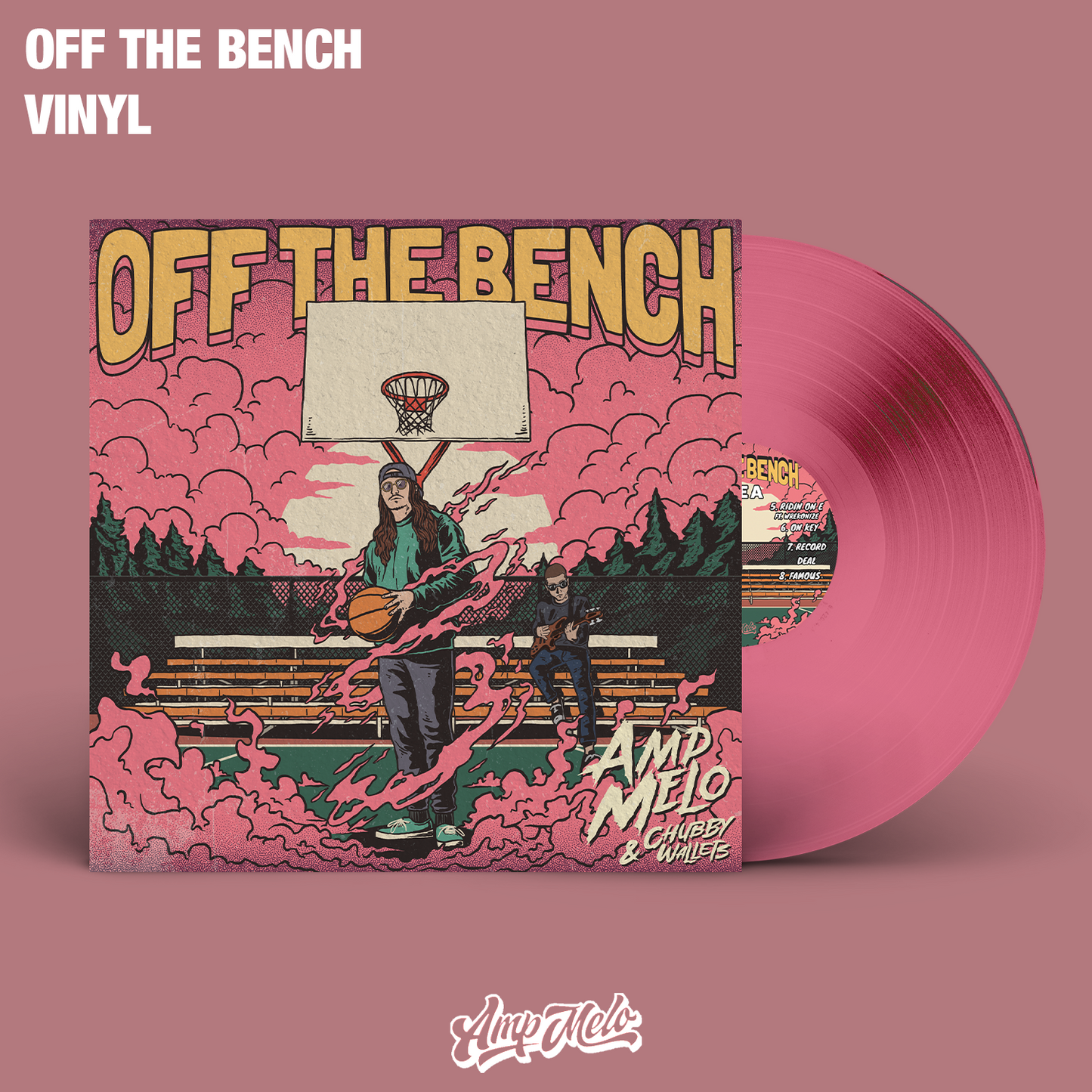 Off The Bench LP (Clear Pink) - PRE-ORDER